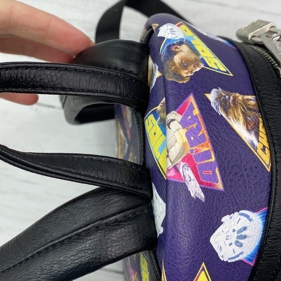Loungefly Disney Star Wars Blue and Black Backpack - Picture 7 of 8
